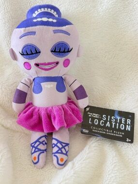 NWT Funko FNAF Five Nights at Freddy's Sister Location Ballora Plush